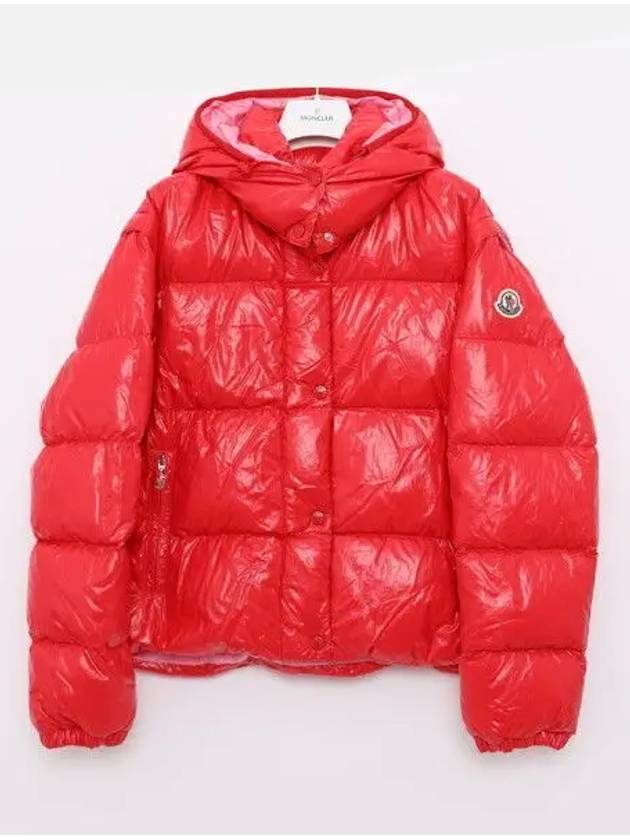 Mauleon patch logo hooded padded women s jacket 1A00011 596NO 405 270389 1040362 - MONCLER - BALAAN 1