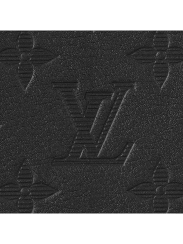 Multiple Monogram Shadow Half Wallet Black - LOUIS VUITTON - BALAAN 9