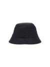 Embroidered Logo Bucket Hat Black - ISABEL MARANT - BALAAN 2