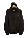 No Smile Cotton Hoodie Black - STELLA MCCARTNEY - BALAAN 1