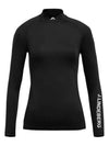 Asa Soft Compression High Neck Long Sleeve T-Shirt Black - J.LINDEBERG - BALAAN 3