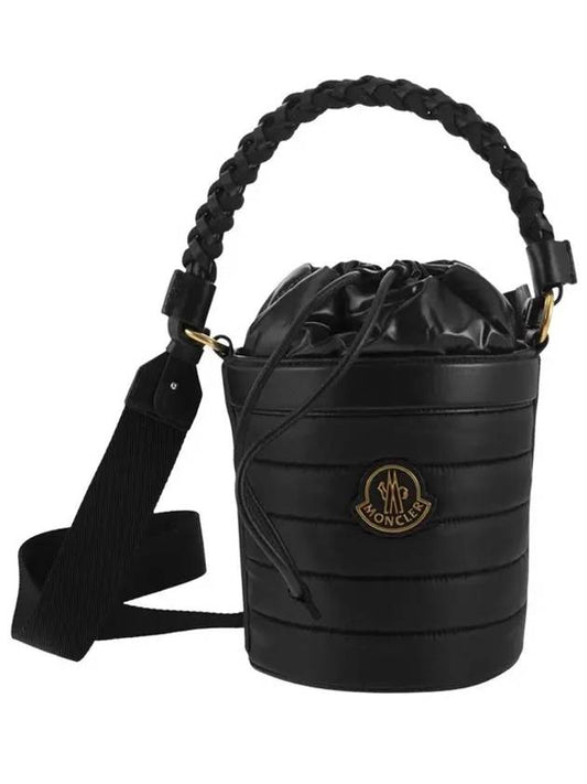 Kaleah bucket bag black - MONCLER - BALAAN.
