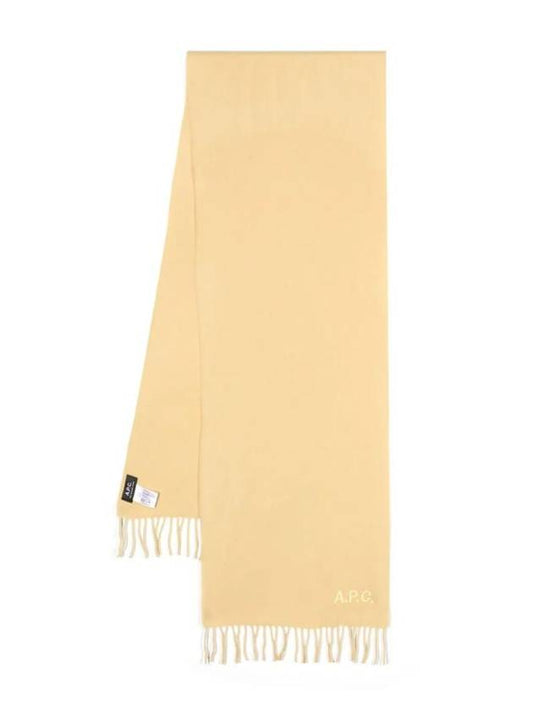 Ambroise Embroidered Muffler Ginger - A.P.C. - BALAAN 1