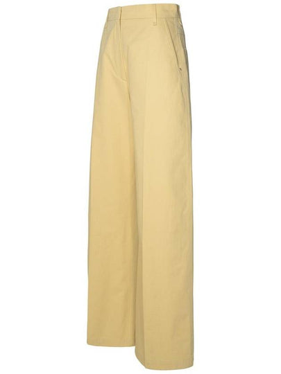 Sportmax 'Gebe' Beige Cotton Pants - MAX MARA SPORTMAX - BALAAN 2