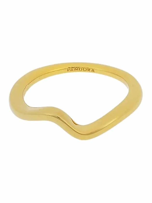 Polished Wave Ring Gold - PANDORA - BALAAN 4