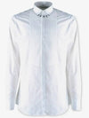 Men's Thunder Print White Shirt - NEIL BARRETT - BALAAN 3