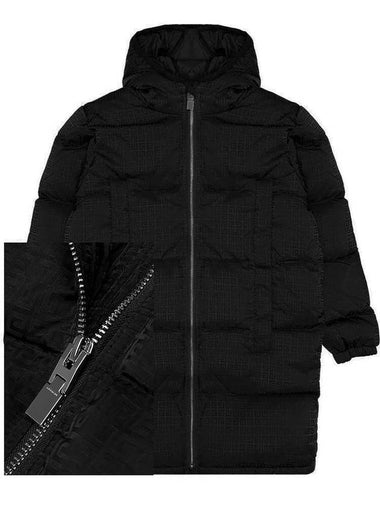 Logo pattern long down jacket H16102 - GIVENCHY - BALAAN 1