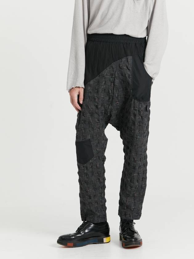 Men's Rays Re-Mastered Pleats Pants Black - WHYSOCEREALZ - BALAAN 1