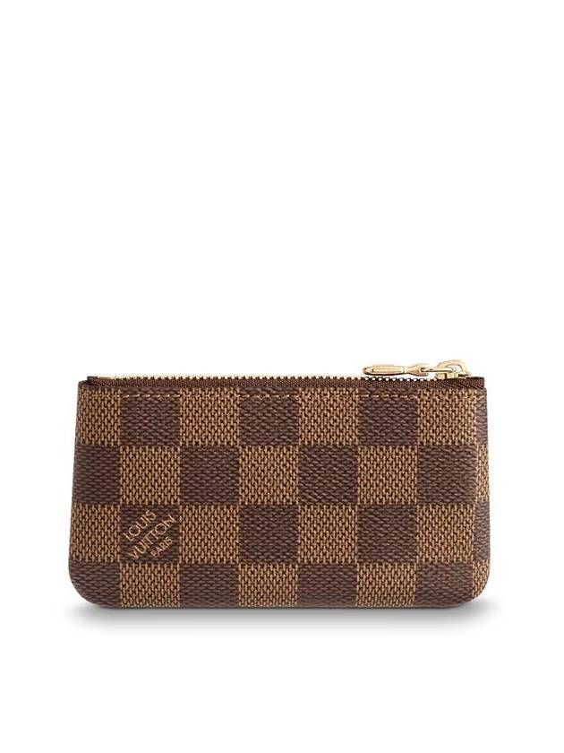 Damier Eben Pouch Key Holder Brown - LOUIS VUITTON - BALAAN 2