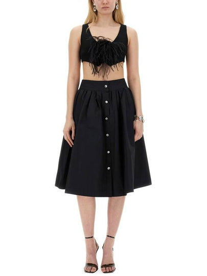 POPLIN SKIRT - MOSCHINO - BALAAN 2