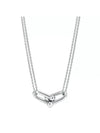 Double Link Pendant Necklace Silver - TIFFANY & CO. - BALAAN 1