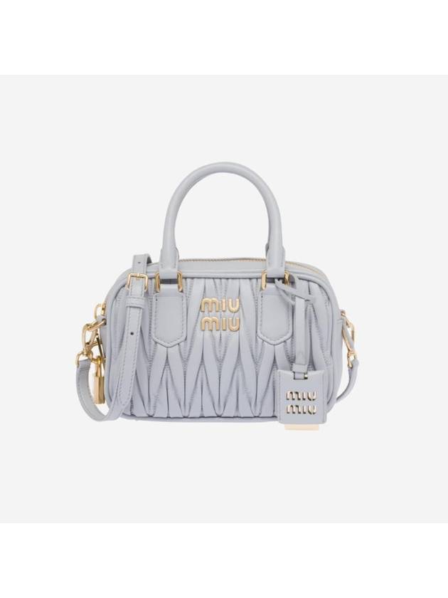 Materasse Nappa Leather Tote Bag Cornflower - MIU MIU - BALAAN 1