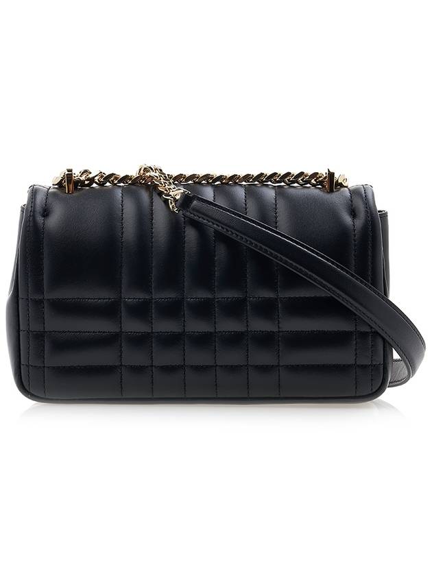 Lola Quilted Lambskin Small Shoulder Bag Black - BURBERRY - BALAAN 4