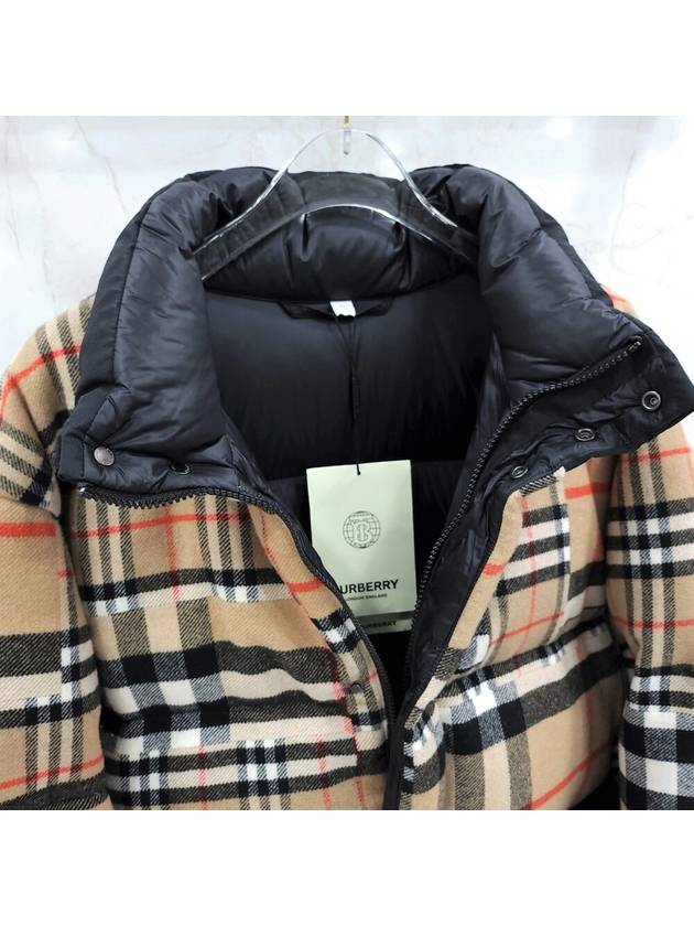 Lux You XL Vintage check wool down padding 8047498 - BURBERRY - BALAAN 4