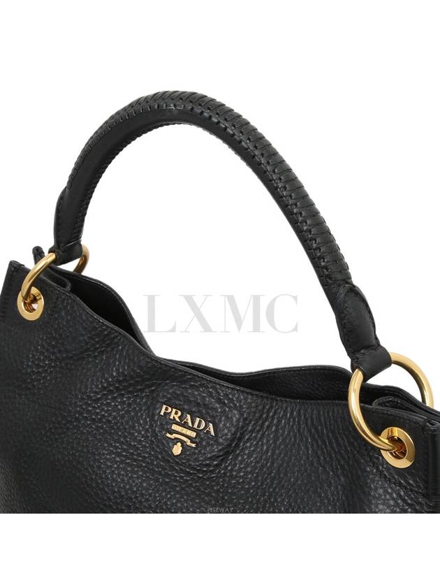 Vitello Dino Shoulder Bag Hobo One Handle BR4829 - PRADA - BALAAN 6