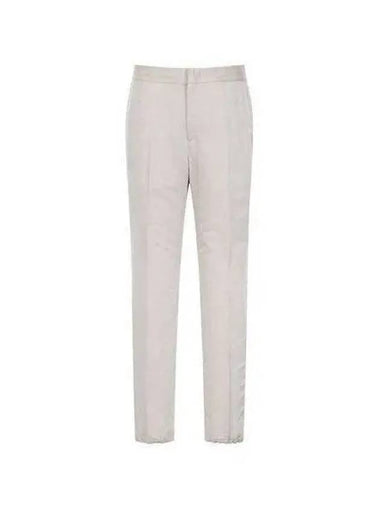 Zegna Regular Straight Trousers Ivory 5ZF100A573GLC1 - ERMENEGILDO ZEGNA - BALAAN 1