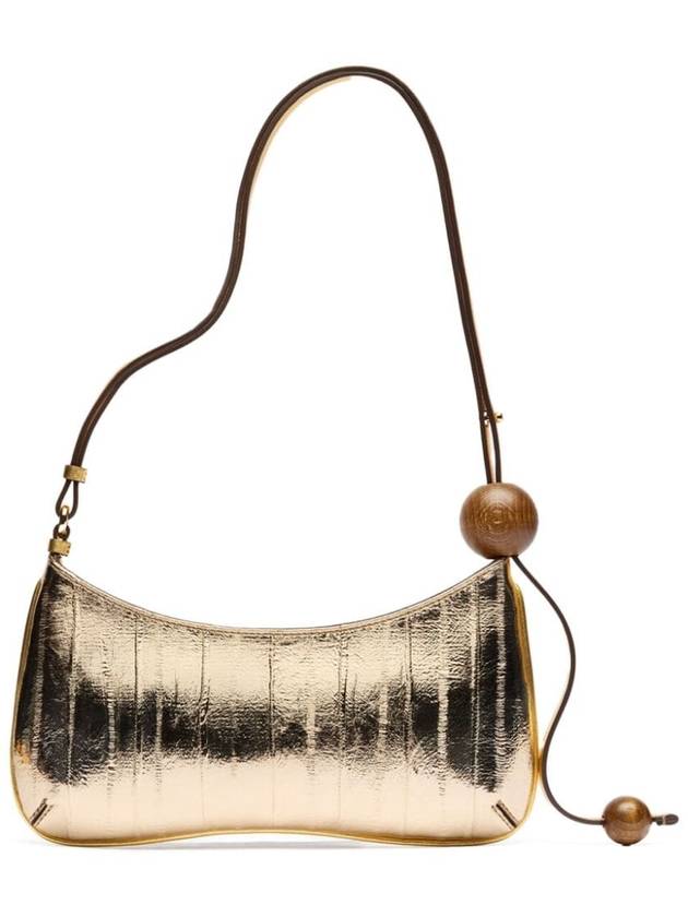 Le Bijou Perle Shoulder Bag Gold - JACQUEMUS - BALAAN 3