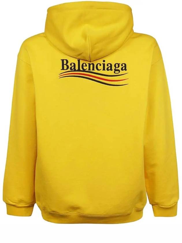 Political Campaign Medium Fit Hoodie Yellow - BALENCIAGA - BALAAN 4