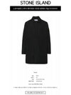 Micro Twill Single Coat Black - STONE ISLAND - BALAAN 3