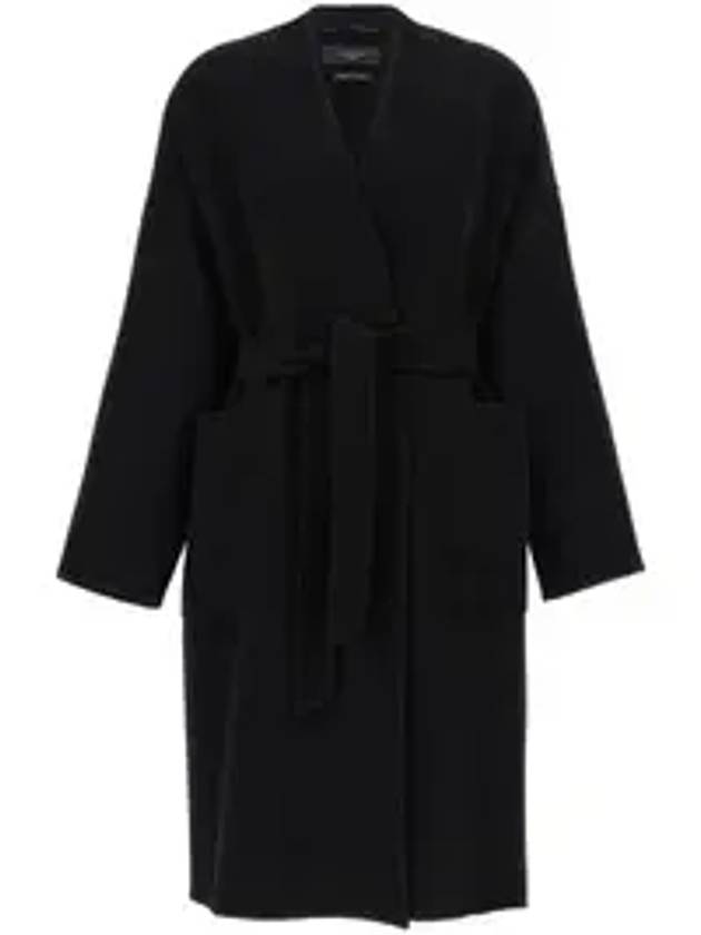 Eris Single Coat Black - MAX MARA - BALAAN 1