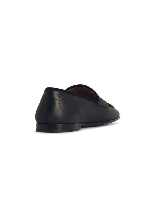 Dolce & Gabbana Black Leather Loafers - DOLCE&GABBANA - BALAAN 3