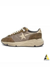 Running Sole Mesh Low Top Sneakers Olive Green - GOLDEN GOOSE - BALAAN 2