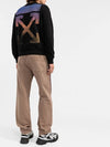 Degrade Arrow Sweatshirt Black - OFF WHITE - BALAAN 6