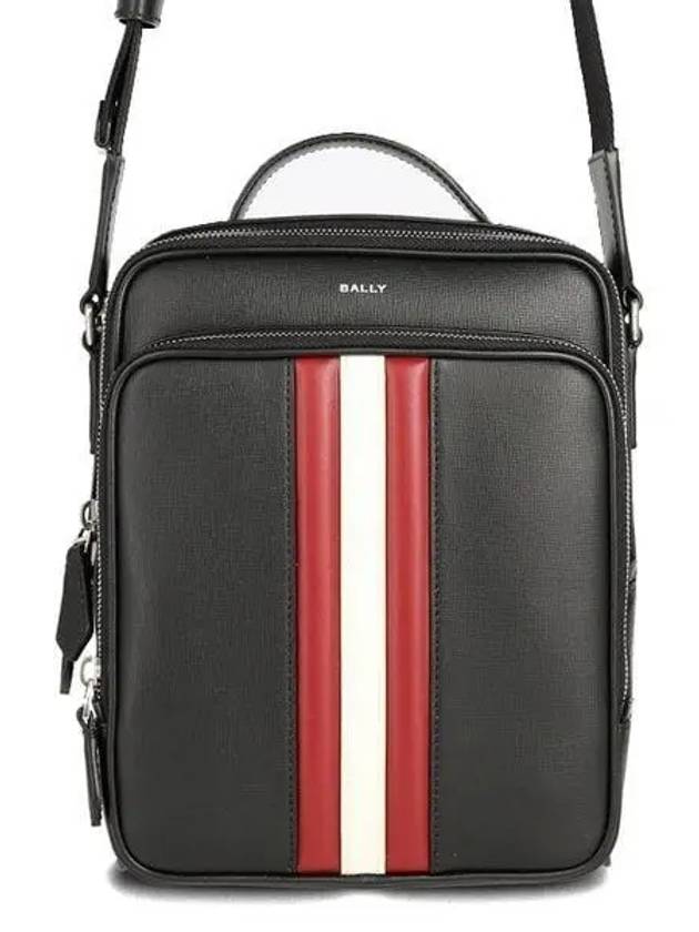 Mythos Leather Cross Bag Red Black - BALLY - BALAAN 2