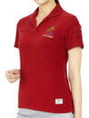 Women's Golf Montrose Short Sleeve PK Shirt Red - HORN GARMENT - BALAAN 6