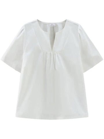 Woolrich Poplin Blouse Clothing - WOOLRICH - BALAAN 1