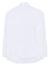 Poplin Cotton Shirt White - MONCLER - BALAAN 3