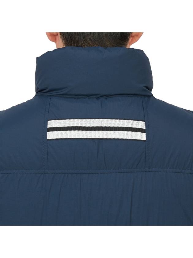 Lawrence Patch Shell Linings Quilted Down Vest Blue - CANADA GOOSE - BALAAN 8