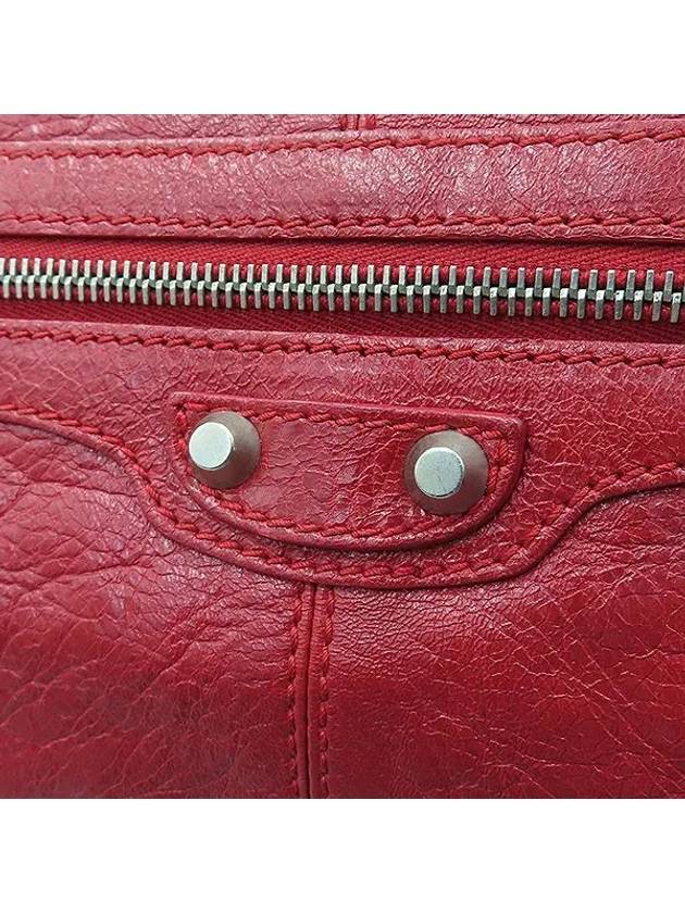 273022 Red color PORTE DOUMENTS clip clutch bag - BALENCIAGA - BALAAN 3