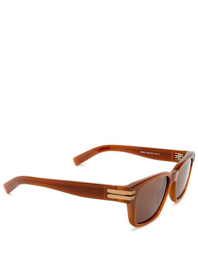 Zegna EZ0237 Shiny Light Brown - ERMENEGILDO ZEGNA - BALAAN 2