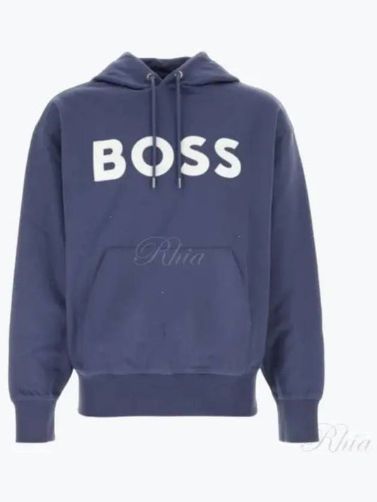 Boss Hooded Sweatshirt 50496661 412 Blue - HUGO BOSS - BALAAN 2