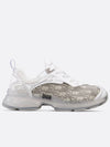 Vibe Oblique Transparent Rubber Low Top Sneaker Grey - DIOR - BALAAN 3