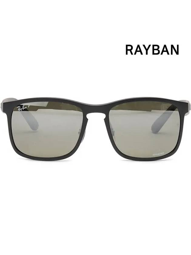 Eyewear Silver Mirror Sunglasses Black - RAY-BAN - BALAAN 4