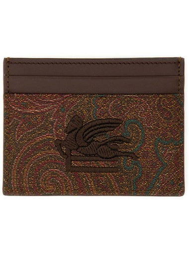 PAISLEY PRINT CARD HOLDER - ETRO - BALAAN 1