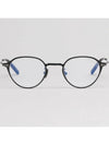 Blue light blocking glasses frame TF5917DB 002 Matte black round fashion eye protection - TOM FORD - BALAAN 3