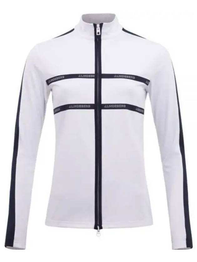 Women's Jade Mid Layer Zip-Up Jacket White - J.LINDEBERG - BALAAN 2