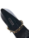 Women's Patent Leather Pumps Heel Black - MIU MIU - BALAAN.