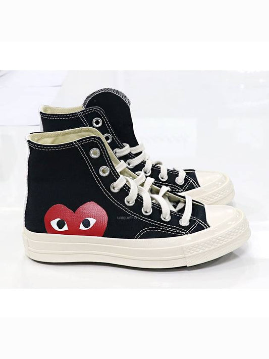 Men's Comme des Garçons Converse Chuck Taylor High Tops - COMME DES GARCONS PLAY - BALAAN 2