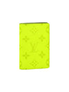 Monogram Pocket Organizer Men s Bicycle Wallet Neon Yellow M30949 - LOUIS VUITTON - BALAAN 1