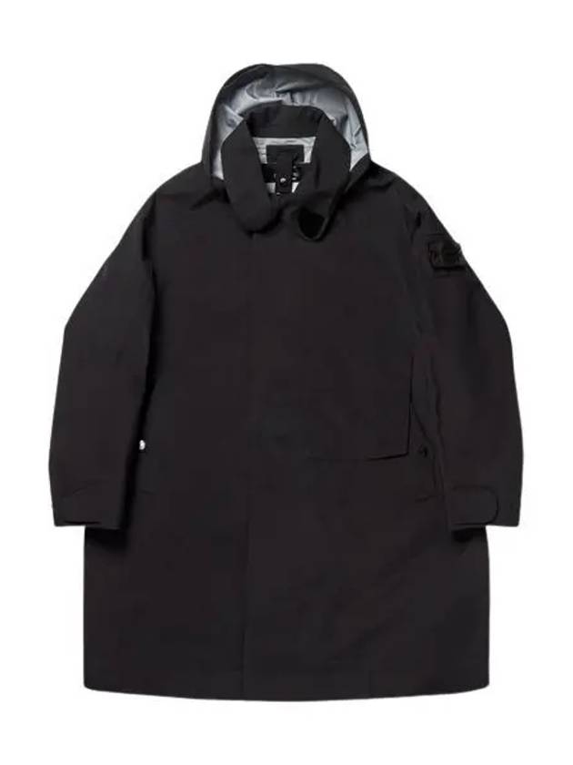 Shadow Gore-Tex Long Single Coat Black - STONE ISLAND - BALAAN 2