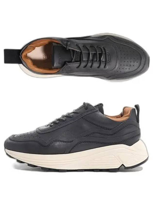Vinci B10050 PE BIAN 01 Vinci cracked leather sneakers - BUTTERO - BALAAN 1