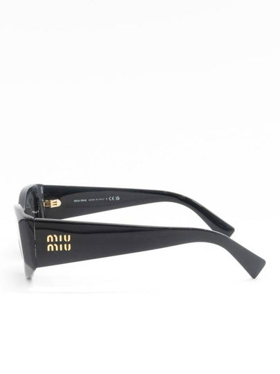 Logo Women Sunglasses Black SMU06Y E1AB F05S0 - MIU MIU - BALAAN 2