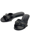 Le Cagole Slippers Black - BALENCIAGA - BALAAN 2