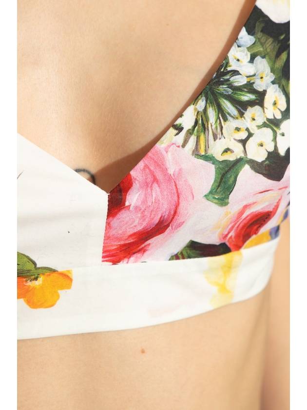 floral print crop top F756LTHS5Q1 - DOLCE&GABBANA - BALAAN 6