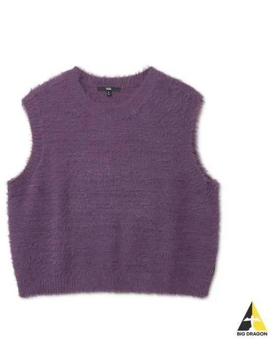 Roger Sweater Vest Grape Jam VN000HQ4CIF1 - VANS - BALAAN 1