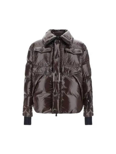 Grenoble Teca Short Padding Brown - MONCLER - BALAAN 2